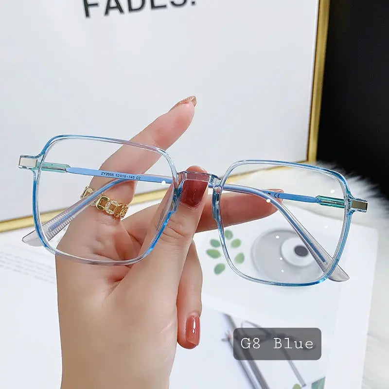 Oversized Square Anti-Radiation Glasses UAE | Blue Light Eyewear