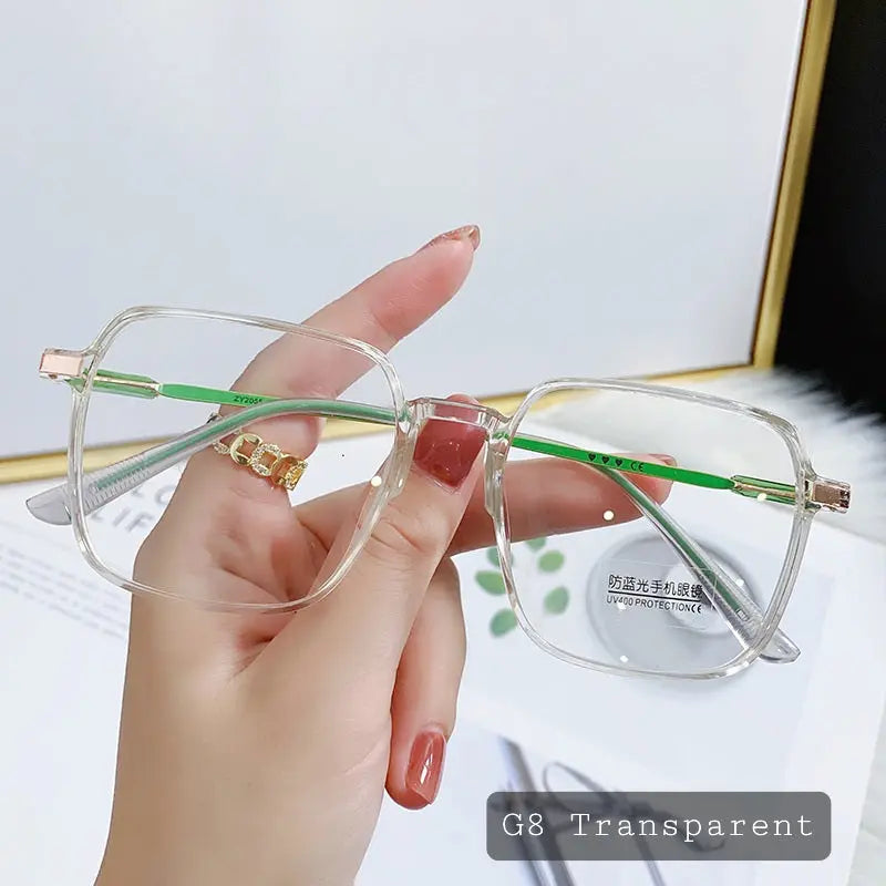 Oversized Square Anti-Radiation Glasses UAE | Blue Light Eyewear
