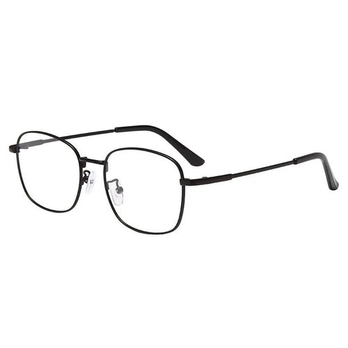 2-in-1 Photochromic Anti-Blue Light Glasses – Transition Sunglasses UV400 Square Metal Frame | Kabayan Merkado UAE
