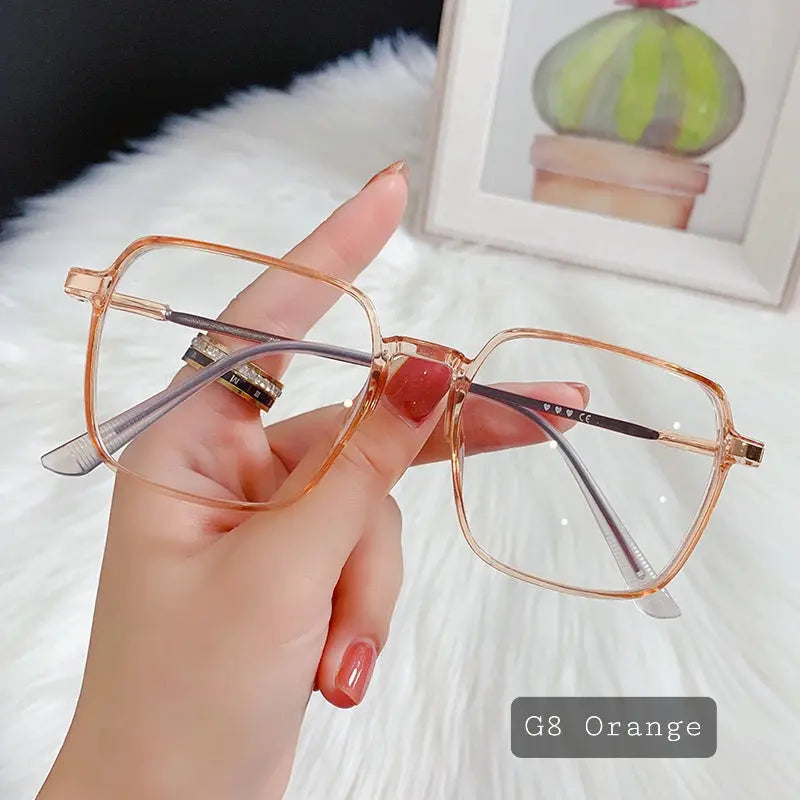 Oversized Square Anti-Radiation Glasses UAE | Blue Light Eyewear