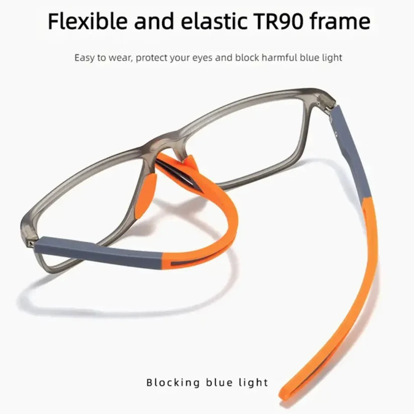 Photochromic Progressive Multifocal Reading Glasses – Transition Sun Lens Anti-Blue Light | Men's UAE