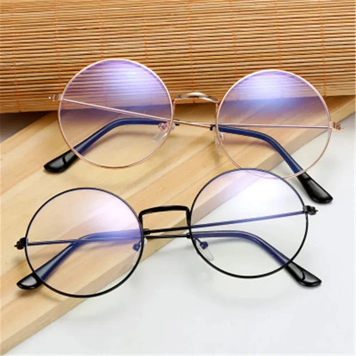 CU1 Round Photochromic Glasses UAE | Vintage Metal Frame