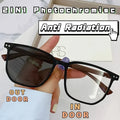 2-IN-1 Photochromic Square Glasses UAE 🇦🇪 | Anti Radiation Transition Lens | Black, Grey & Nude | Cash on Delivery Dubai Abu Dhabi 🚚