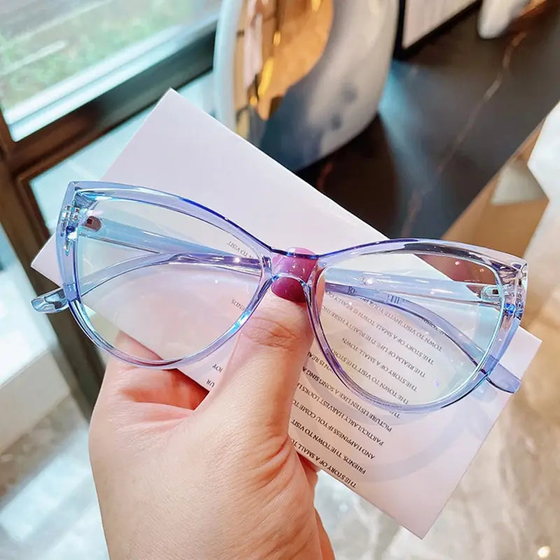 Women's Cat Eye Anti-Radiation Glasses | Blue Light Eyewear