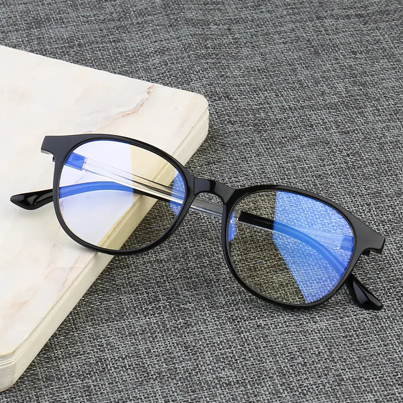 Anti-Radiation Blue Light Glasses – Round Frame Unisex Eyeglasses | UV Protection Computer Glasses | Kabayan Merkado UAE
