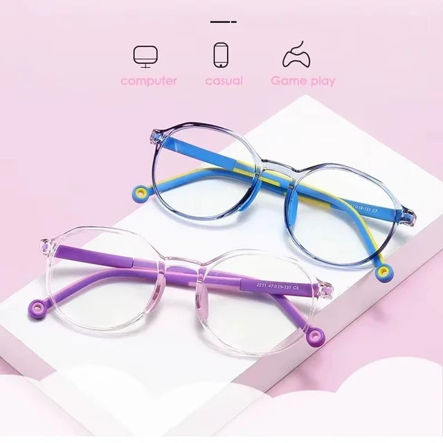 Kids Anti-Radiation Glasses – Flexible Blue Light Eyewear