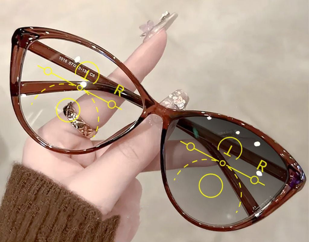 3in1 Cat – Photochromic Cat Eye Glasses for Women, Grade glasses | Kabayan Merkado