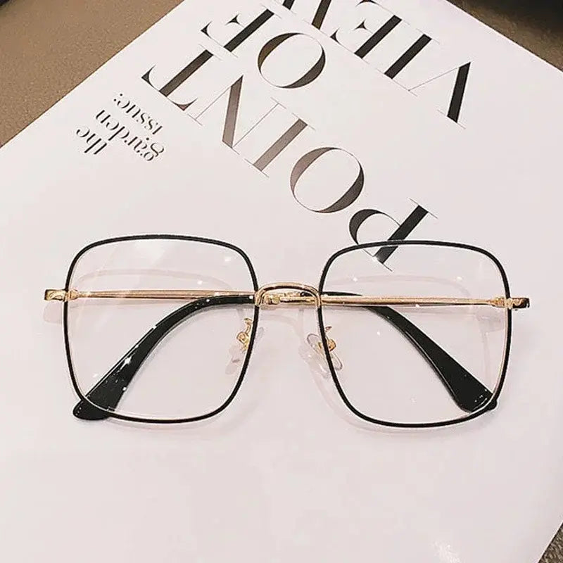 Rose Gold Photochromic Glasses for Women.