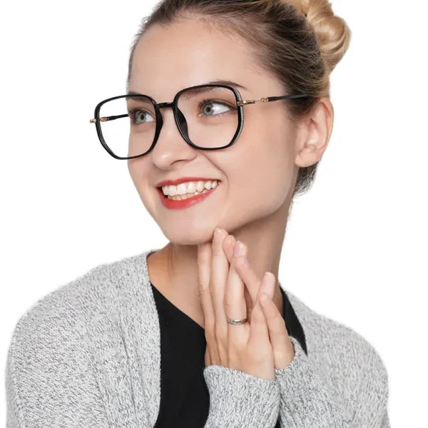 Anti-Radiation Sparkle Glasses – Glitter Accent Blue Light Blocking Eyeglasses for Women | Kabayan Merkado UAE