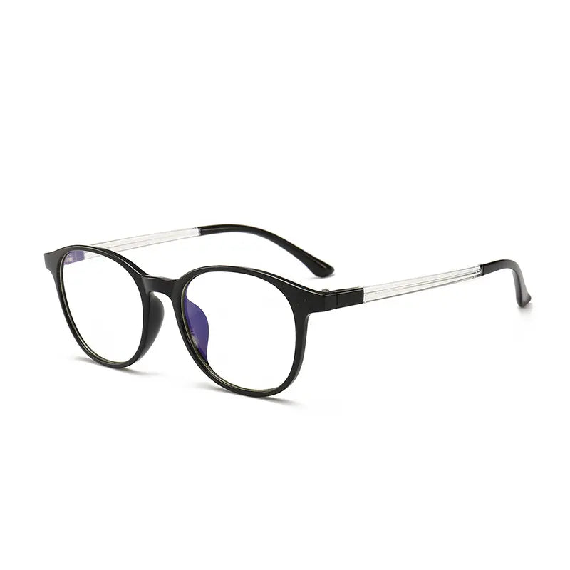 Anti-Radiation Blue Light Glasses – Round Frame Unisex Eyeglasses | UV Protection Computer Glasses | Kabayan Merkado UAE