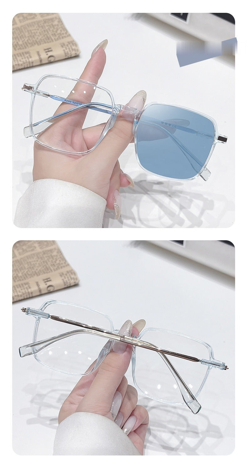 Oversized Square Photochromic Glasses UAE 🇦🇪 | Blue Light Blocking UV400 Transition Lens | 5 Colors | Cash on Delivery Dubai Abu Dhabi 🚚