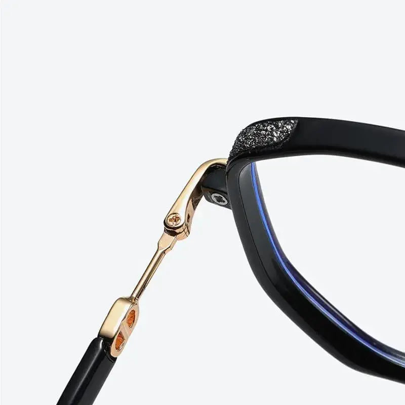 Anti-Radiation Sparkle Glasses – Glitter Accent Blue Light Blocking Eyeglasses for Women | Kabayan Merkado UAE