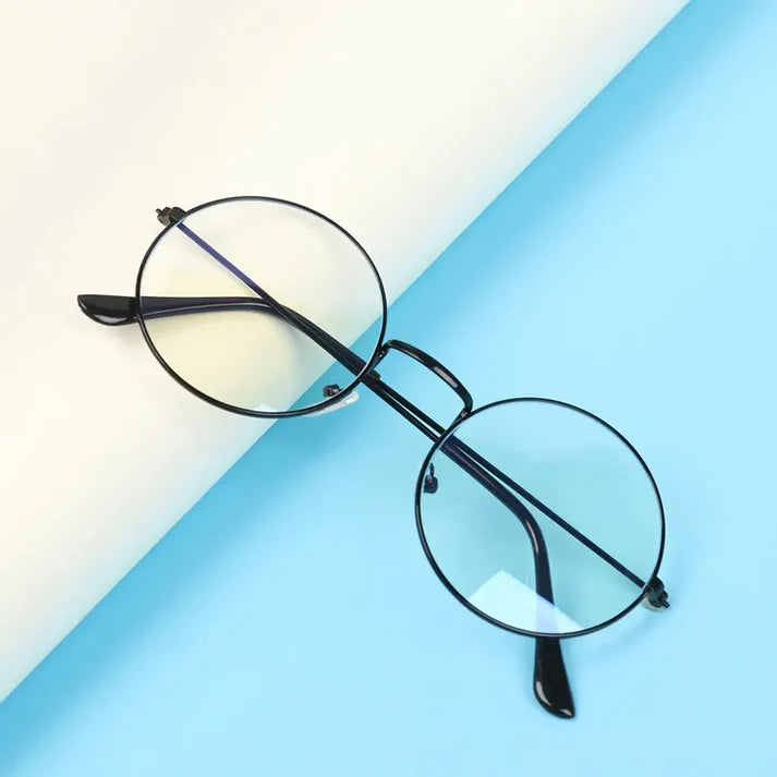 CU1 Round Photochromic Glasses UAE 🇦🇪 | Vintage Metal Frame Transition Lens | Black, Gold & Silver | Cash on Delivery Dubai Abu Dhabi 🚚