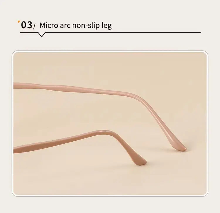 Anti-Radiation Round Metal Frame Glasses – Blue Light Blocking Eyeglasses for Men & Women | Kabayan Merkado UAE