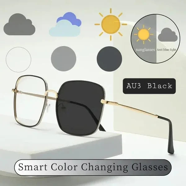 Rose Gold Photochromic Glasses for Women | Free Delivery UAE