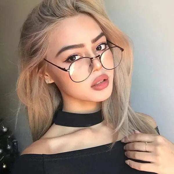 CU1 Round Photochromic Glasses UAE 🇦🇪 | Vintage Metal Frame Transition Lens | Black, Gold & Silver | Cash on Delivery Dubai Abu Dhabi 🚚