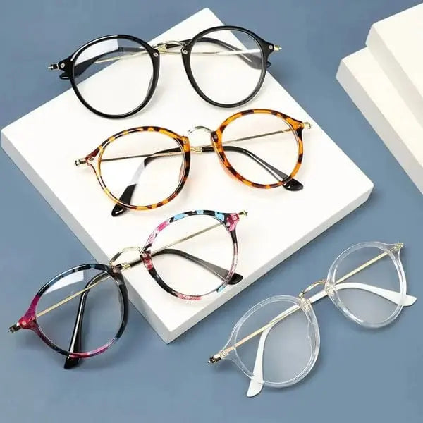 Round Photochromic Glasses UAE | Multi-Color Transition Frames