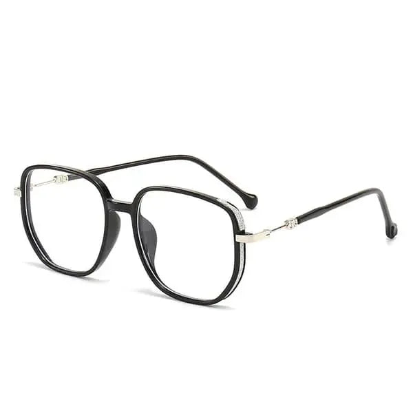 Geometric Metal Anti-Radiation Glasses | Blue Light Eyewear