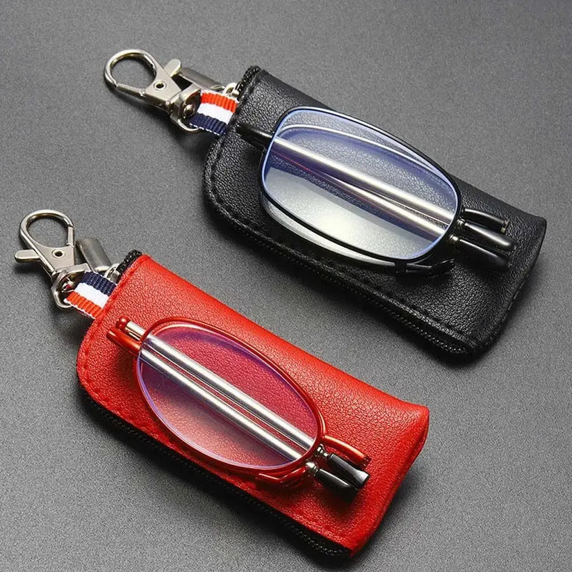Compact Folding Reading Glasses – Portable Telescopic Frame | UAE Fast Delivery