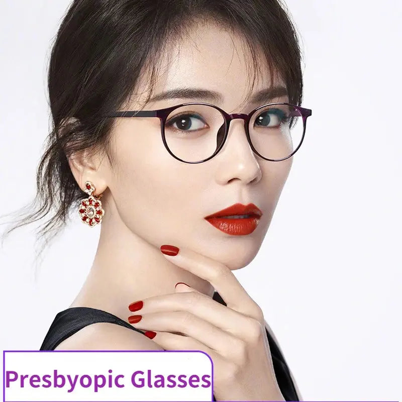 Round Frame Reading Glasses – Lightweight Flexible Eyeglasses | UAE Fast Delivery