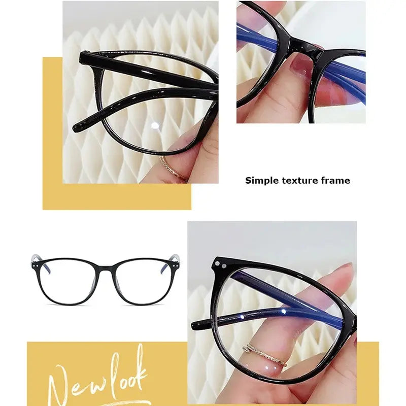 VistaCharm Cat-Eye Reading Glasses – Acetate Frame, Anti-Blue Light, Unisex