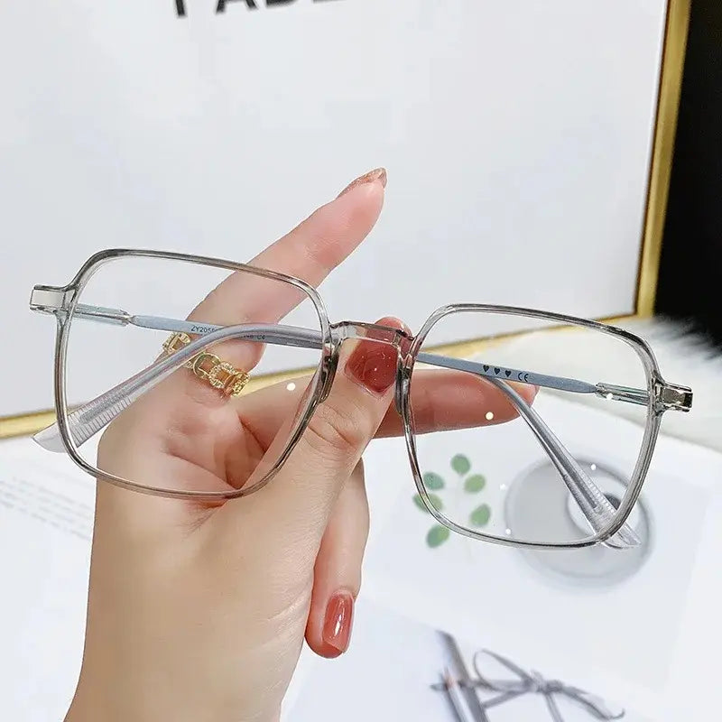 Oversized Square Anti-Radiation Reading Glasses – Blue Light Blocking Frame | Unisex UAE