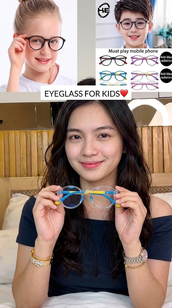 Kids Anti-Radiation Glasses – Flexible Blue Light Eyewear