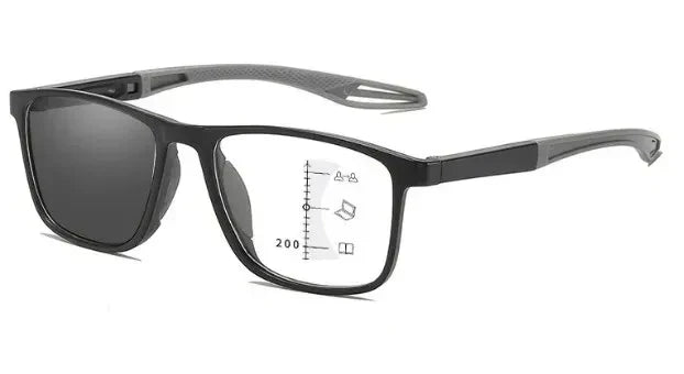 Men's Progressive Reading Glasses UAE | Photochromic Sun Lens